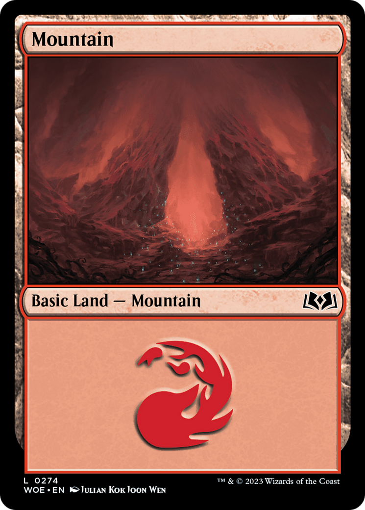 Mountain (WOE-274) (Foil)