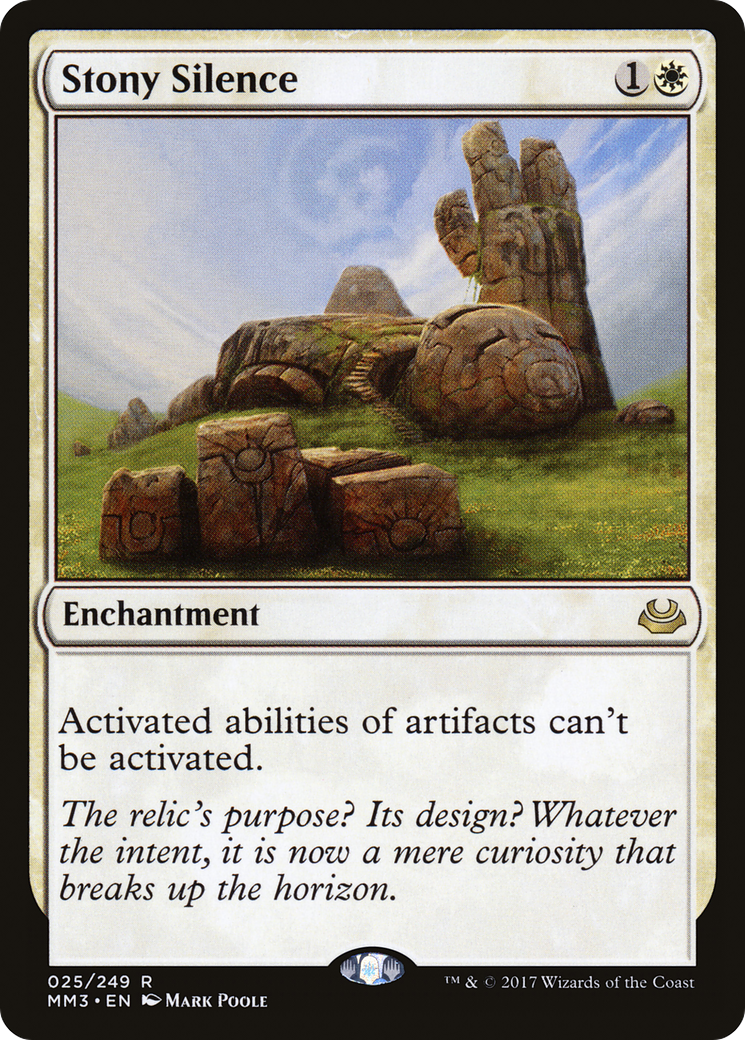 Stony Silence (MM3-025) (Foil)