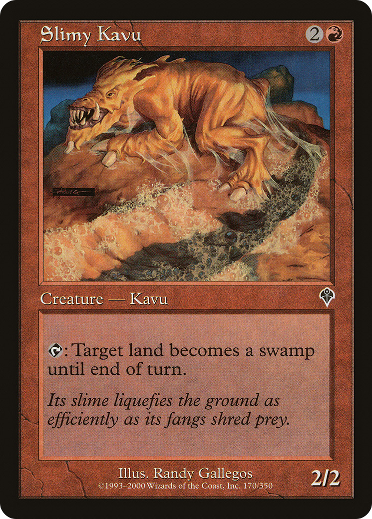 Slimy Kavu (INV-170) (Foil)