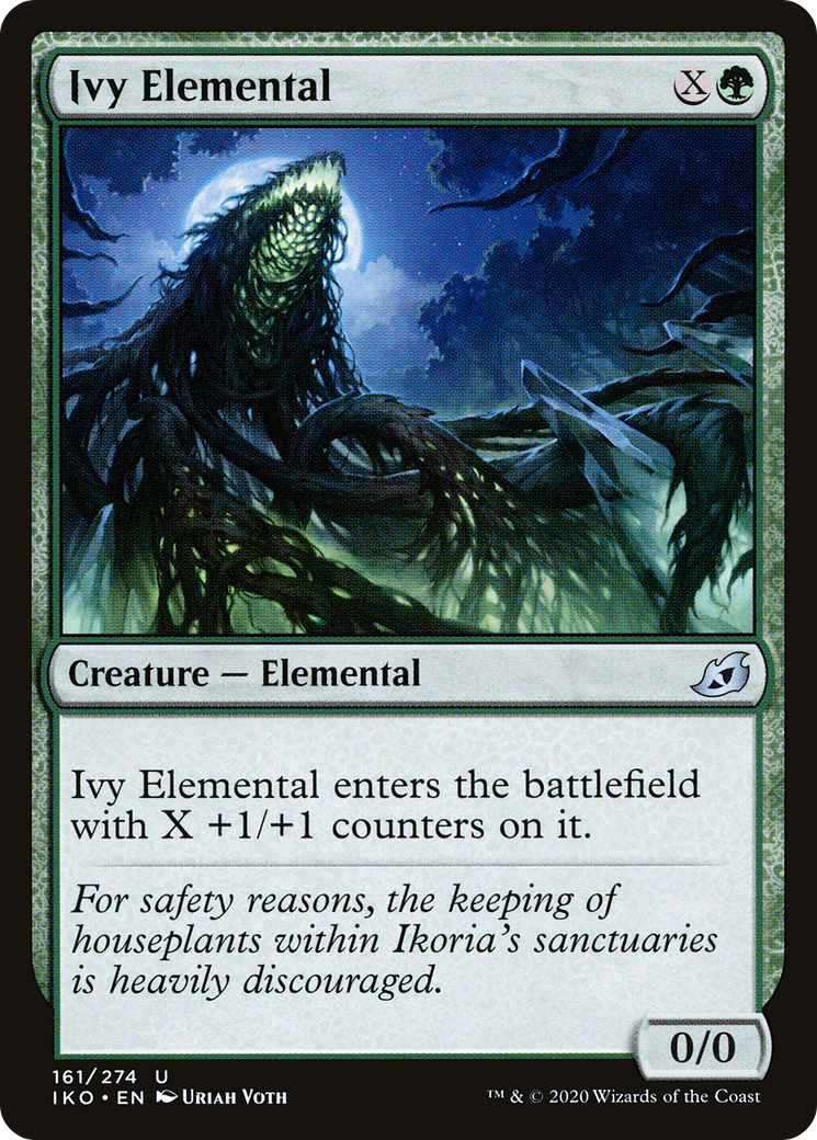 Ivy Elemental (IKO-161) (Foil)