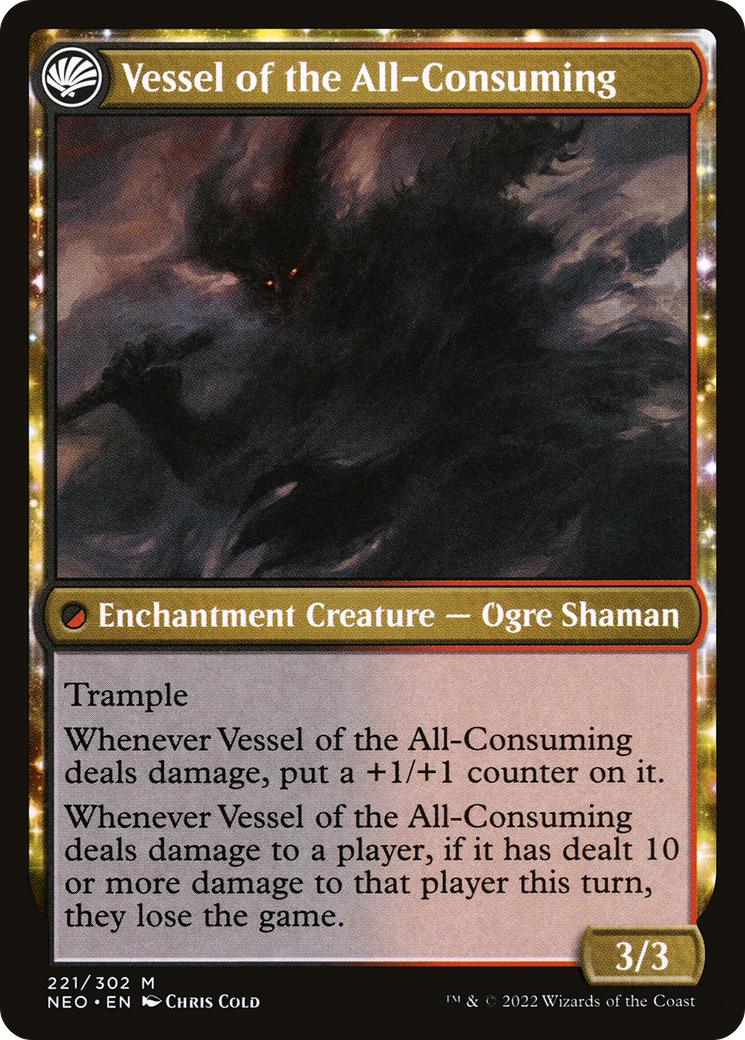 Hidetsugu Consumes All // Vessel of the All-Consuming (NEO-221) (Foil)