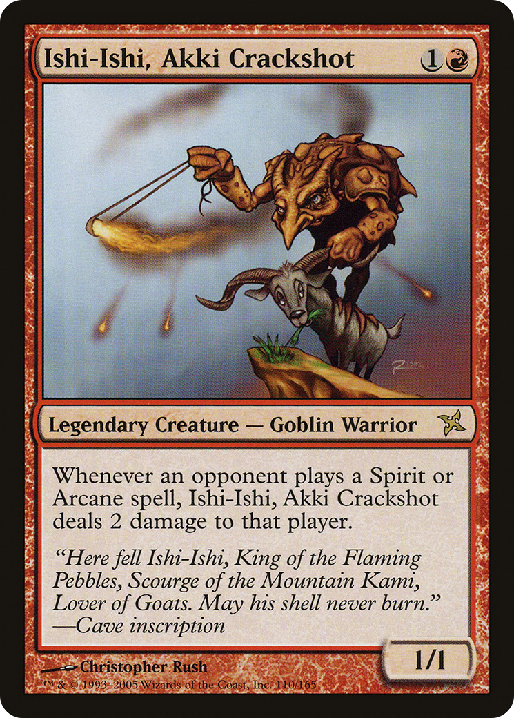Ishi-Ishi, Akki Crackshot (BOK-110) (Foil)