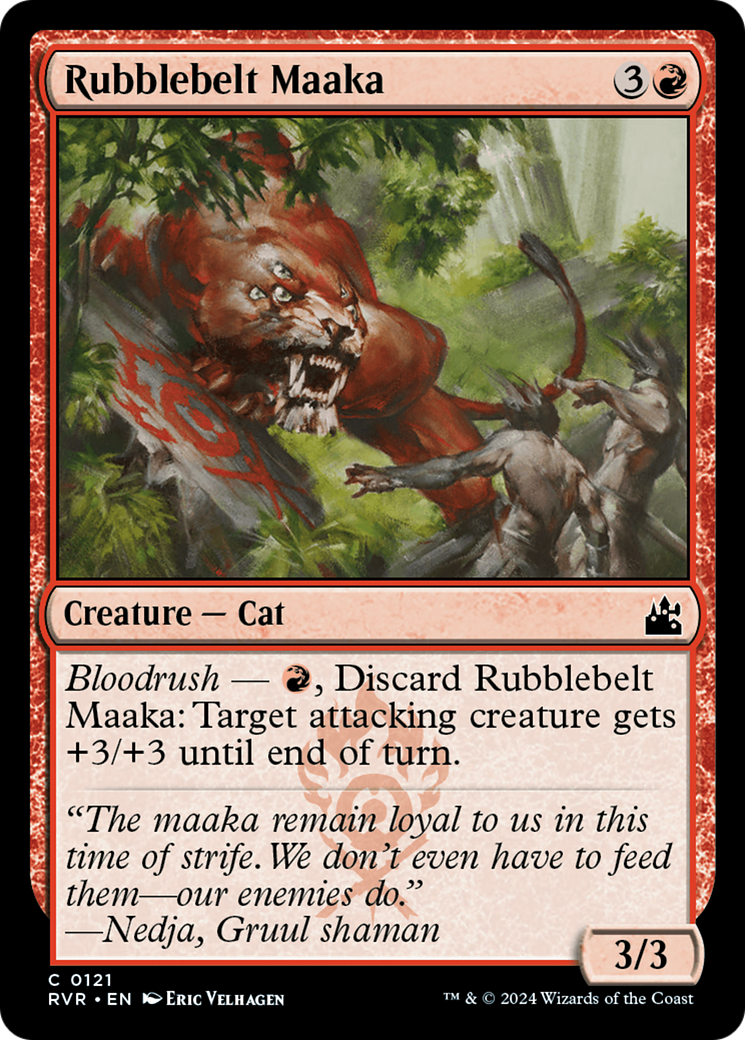 Rubblebelt Maaka (RVR-121) (Foil)