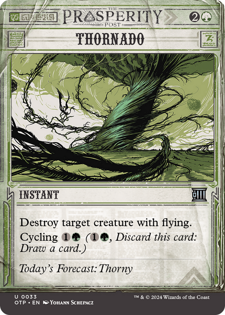 Thornado (OTP-033) (Showcase) (Borderless) (Foil)
