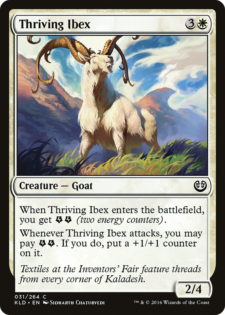 Thriving Ibex (KLD-031) (Foil)