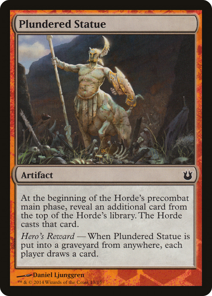 Plundered Statue (TBTH-013)