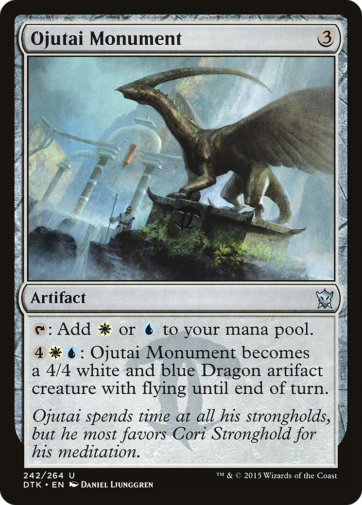 Ojutai Monument (DTK-242) (Foil)