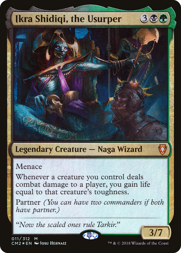 Ikra Shidiqi, the Usurper (CM2-011) (Foil)