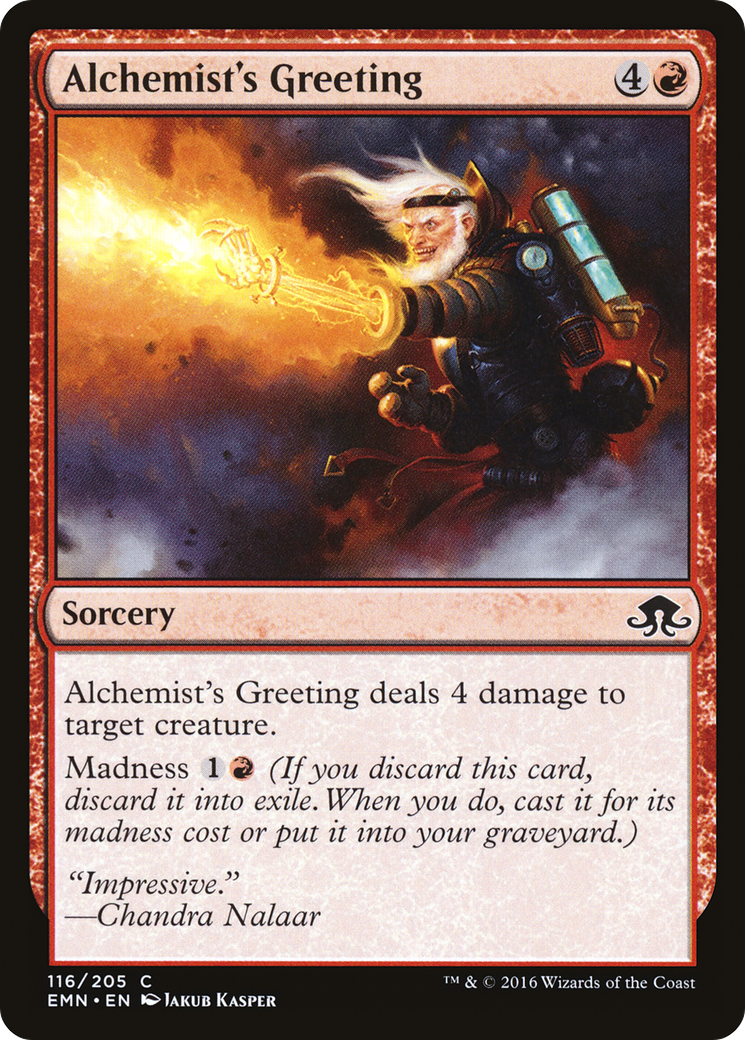 Alchemist's Greeting (EMN-116) (Foil)
