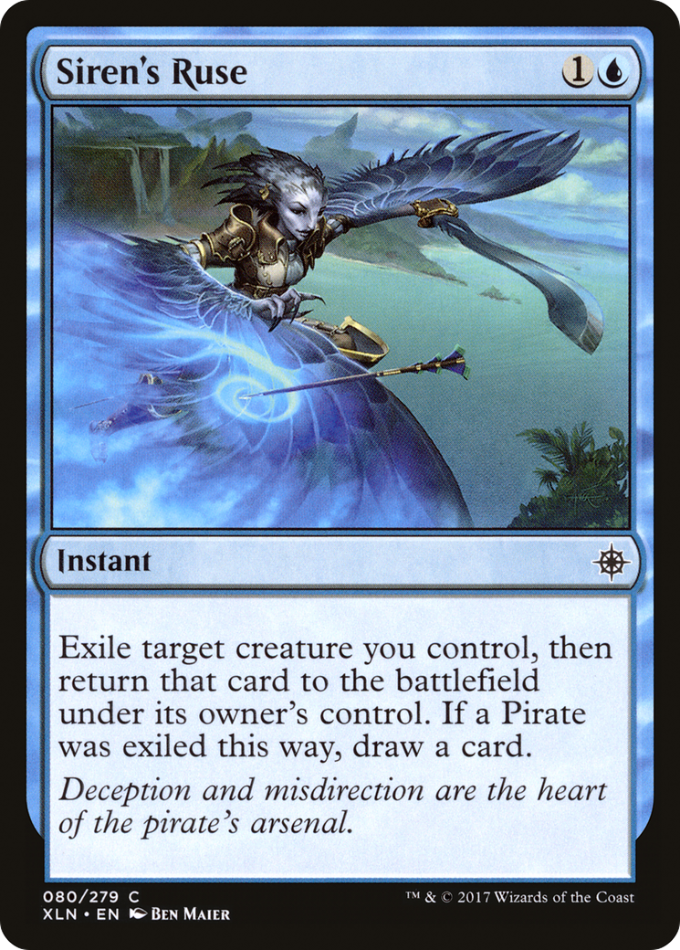 Siren's Ruse (XLN-080) (Foil)