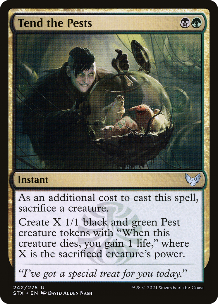 Tend the Pests (STX-242) (Foil)