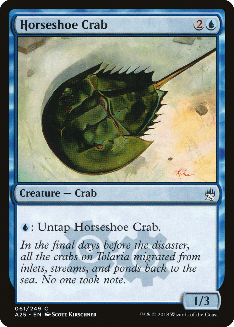 Horseshoe Crab (A25-061) (Foil)