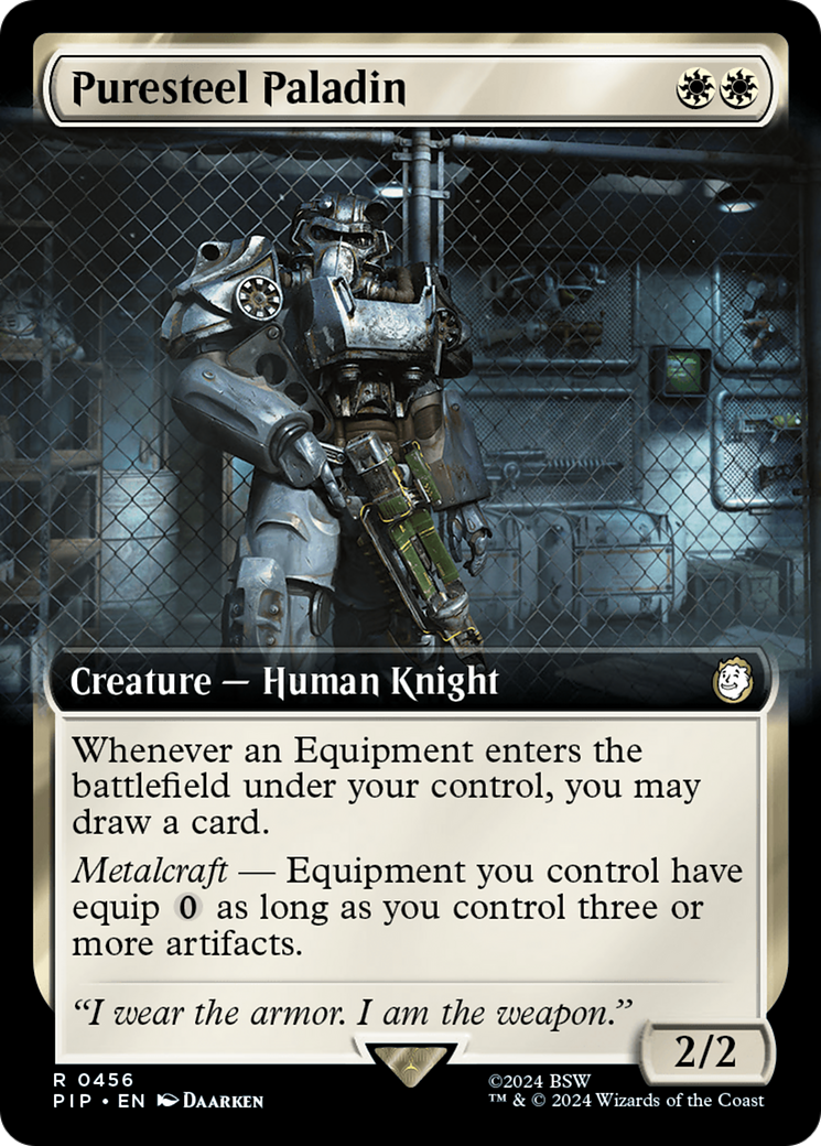 Puresteel Paladin (PIP-456) (Extended Art)