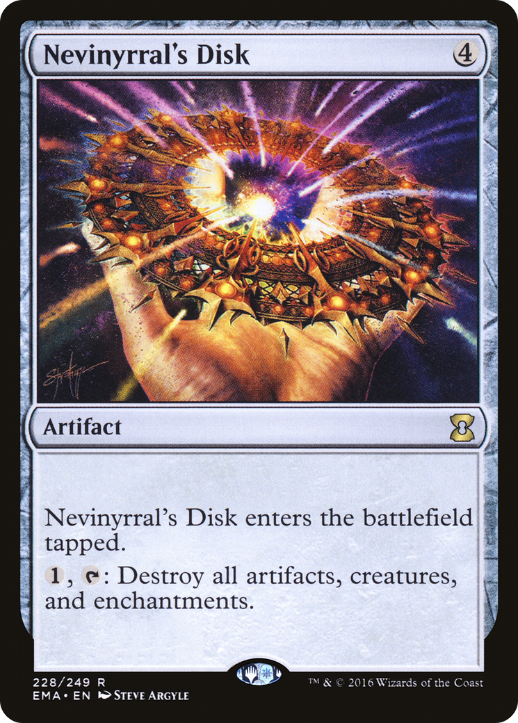 Nevinyrral's Disk (EMA-228) (Foil)