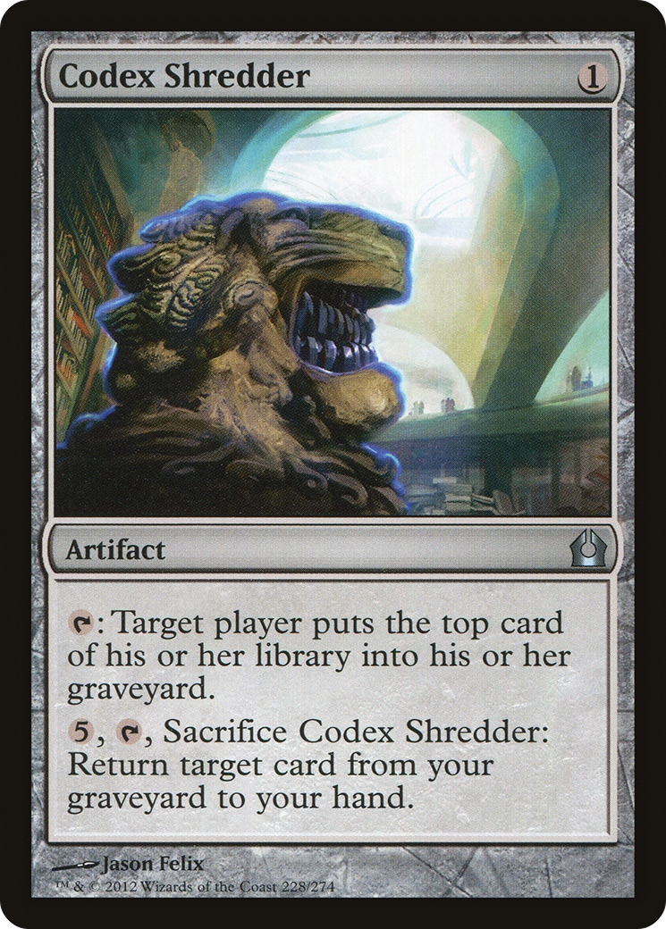 Codex Shredder (RTR-228) (Foil)