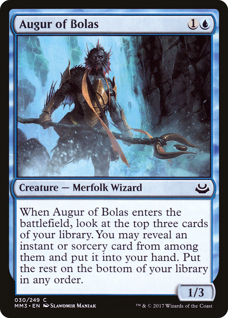 Augur of Bolas (MM3-030) (Foil)