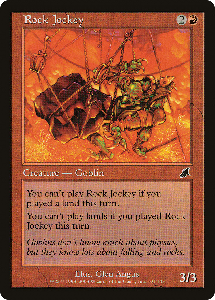 Rock Jockey (SCG-101) (Foil)