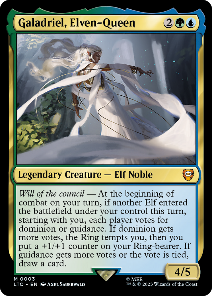 Galadriel, Elven-Queen (LTC-003) (Foil)