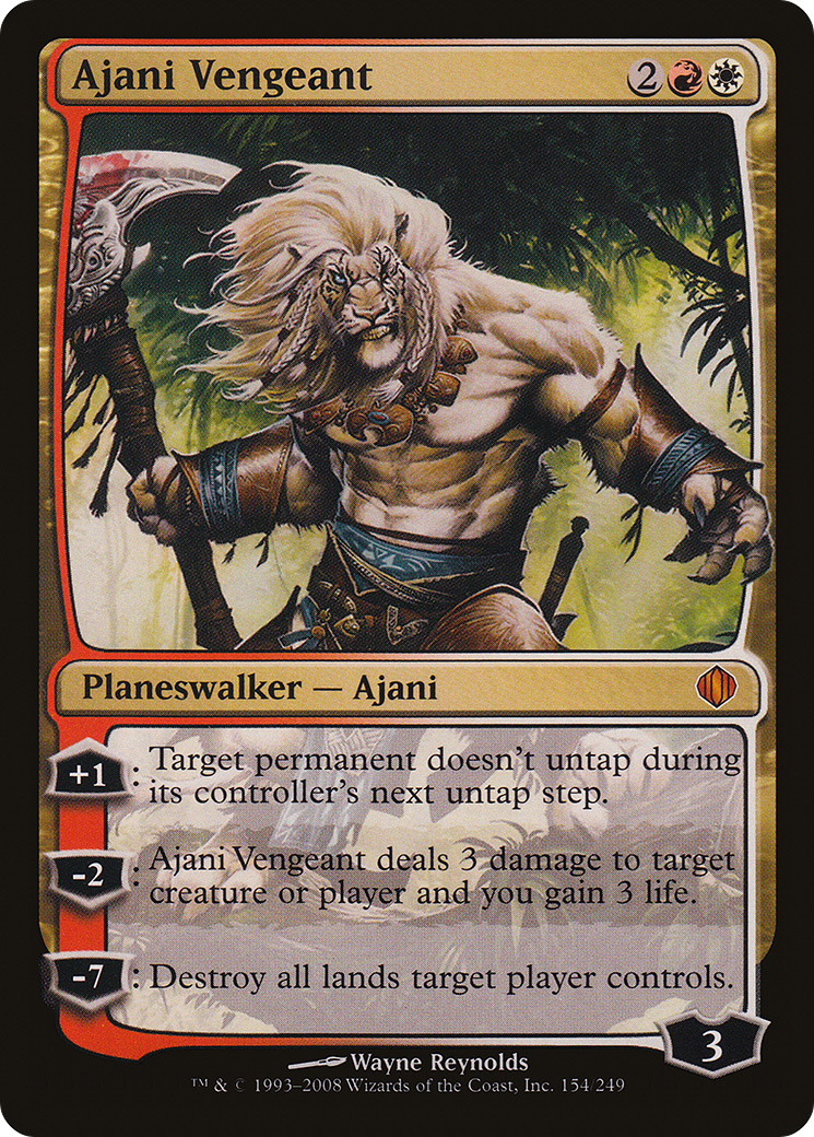 Ajani Vengeant (ALA-154) (Foil)