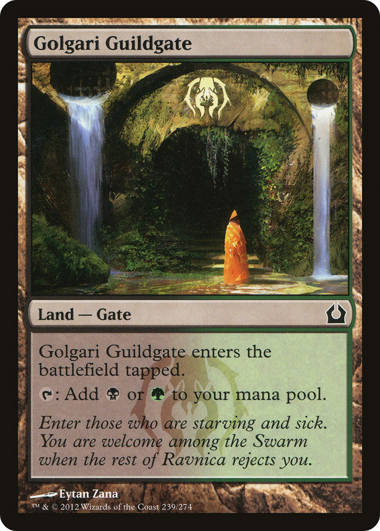 Golgari Guildgate (RTR-239) (Foil)