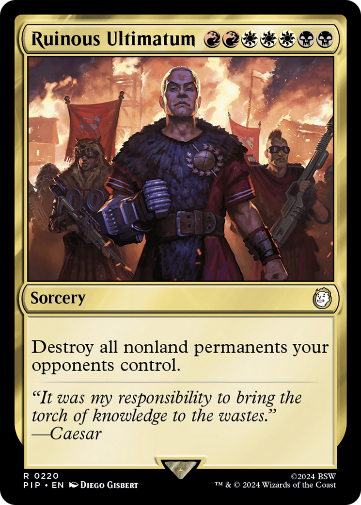 Ruinous Ultimatum (PIP-220) (Foil)