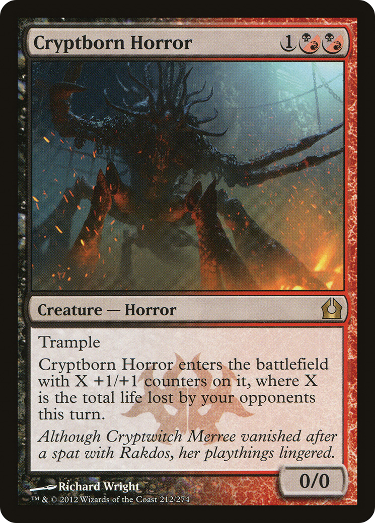 Cryptborn Horror (RTR-212) (Foil)