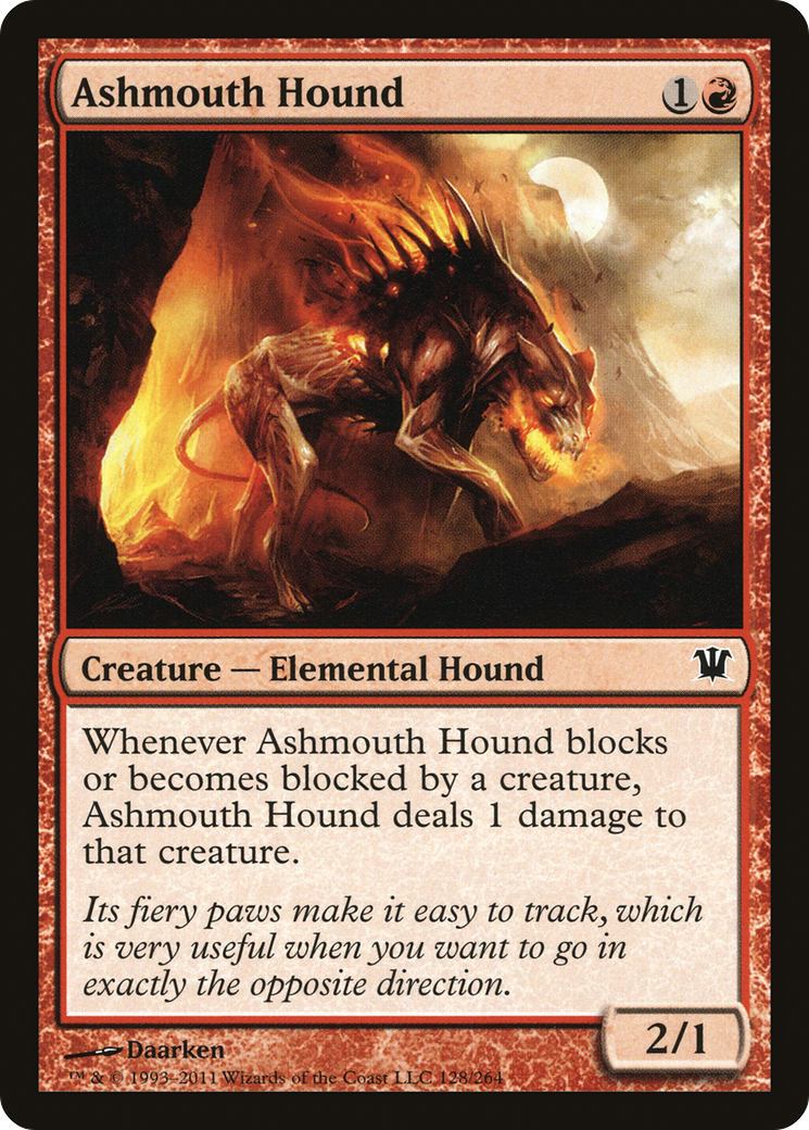 Ashmouth Hound (ISD-128) (Foil)