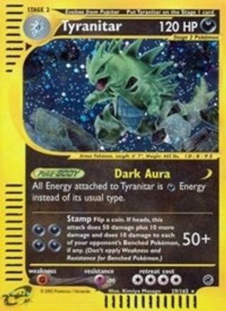 Tyranitar (29) (EX-029) (Reverse Holofoil)