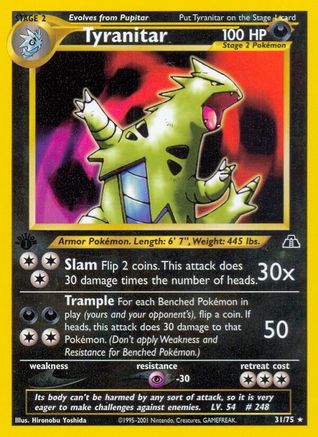 Tyranitar (31) (N2-031) (Unlimited)