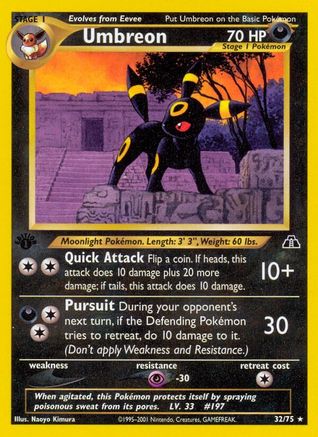 Umbreon (32) (N2-032) (1st Edition)