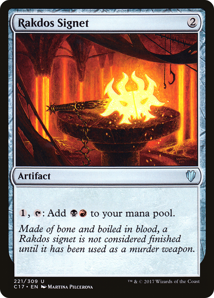 Rakdos Signet (C17-221)