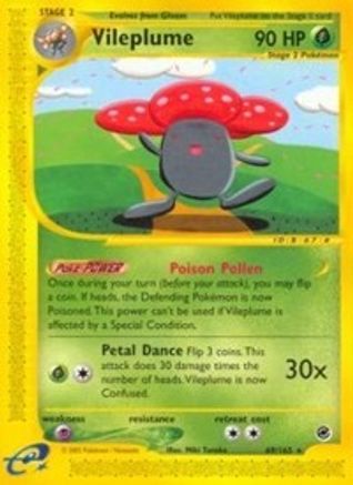 Vileplume (69) (EX-069) (Reverse Holofoil)