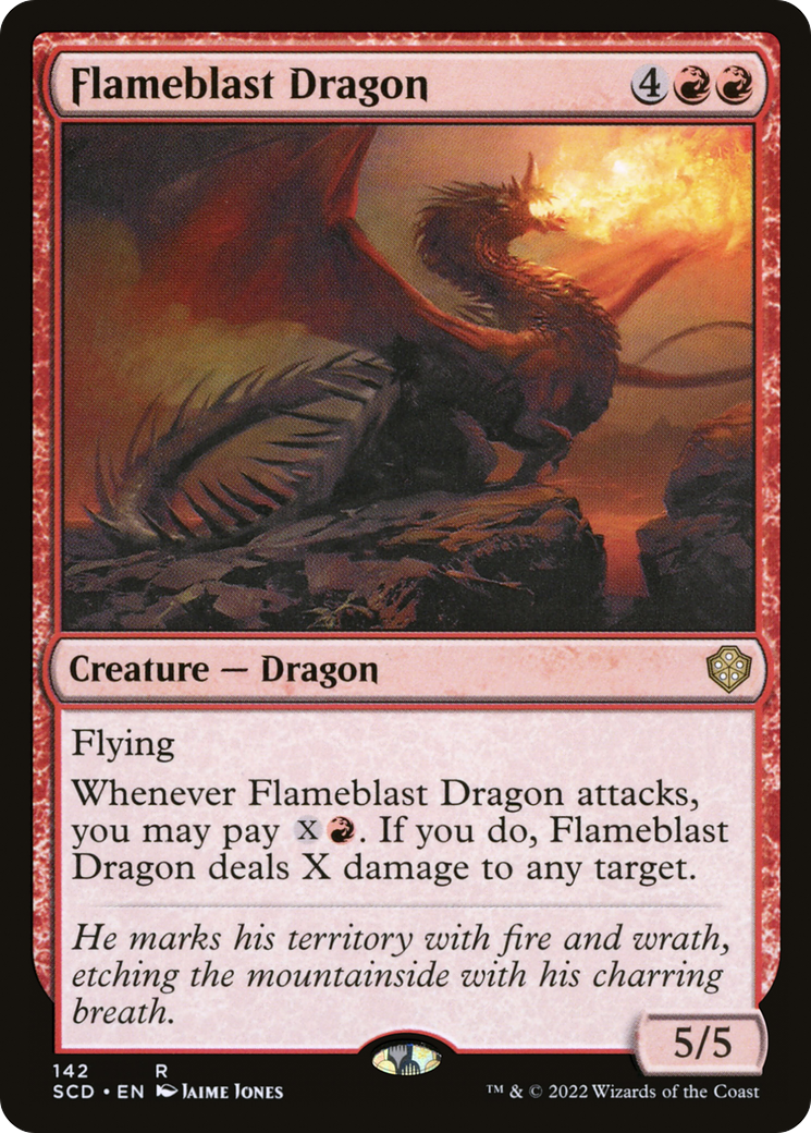 Flameblast Dragon (SCD-142)