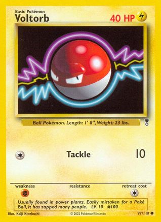 Voltorb (LC-097) (Reverse Holofoil)