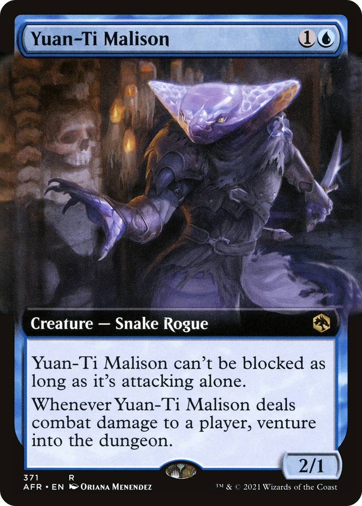 Yuan-Ti Malison (AFR-371) (Extended Art) (Foil)