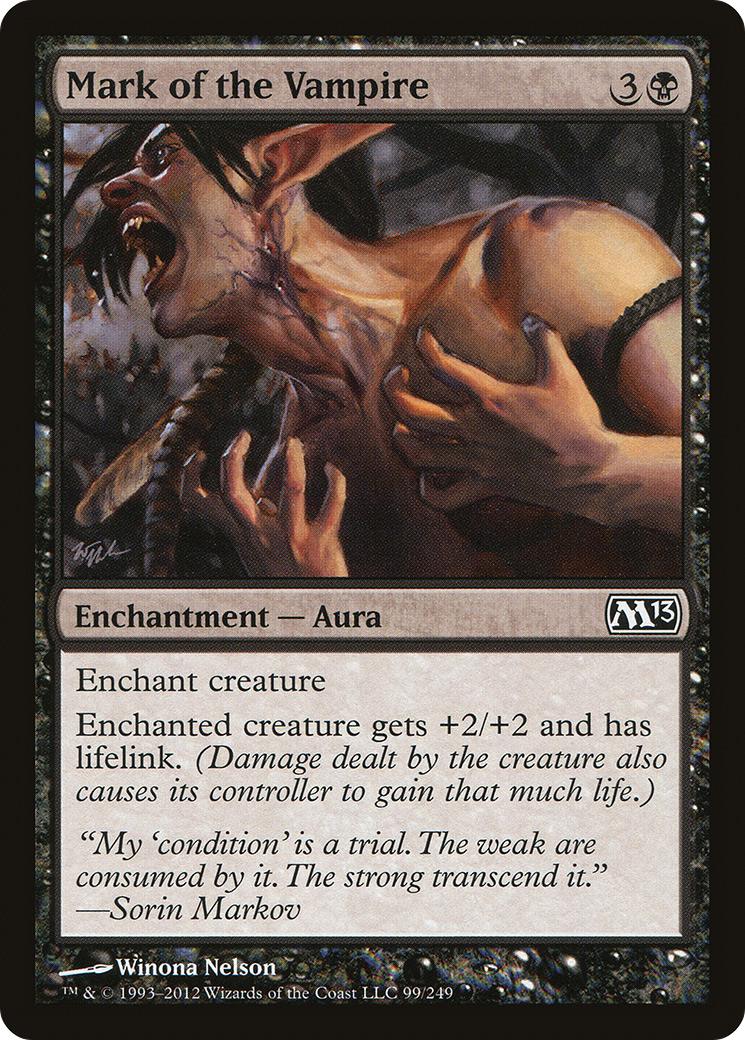 Mark of the Vampire (M13-099) (Foil)