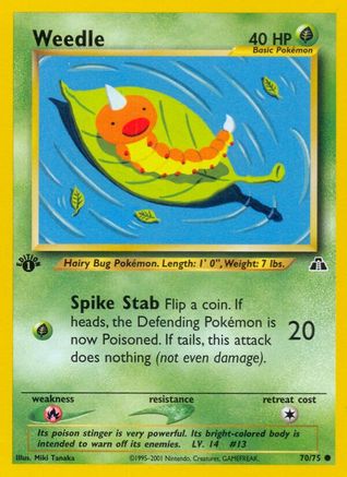 Weedle (N2-070) (Unlimited)