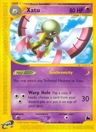Xatu (35) (SK-035) (Reverse Holofoil)