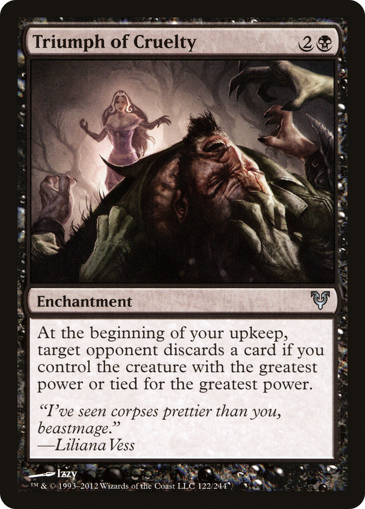 Triumph of Cruelty (AVR-122) (Foil)
