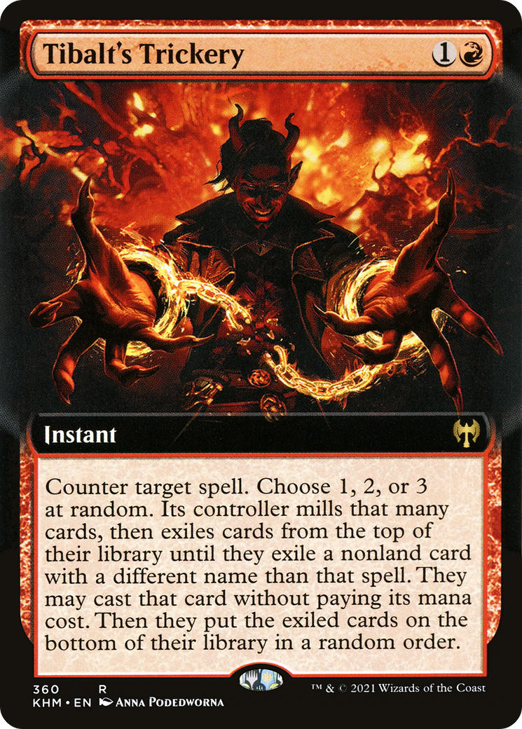 Tibalt's Trickery (KHM-360) (Extended Art) (Foil)