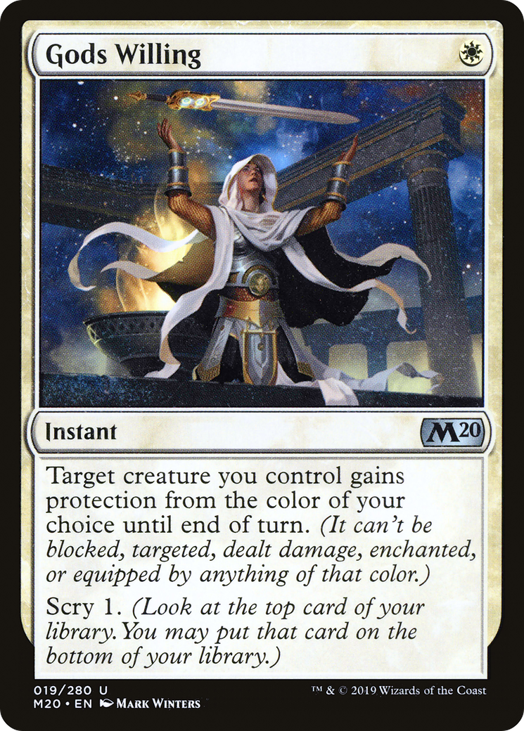 Gods Willing (M20-019) (Foil)