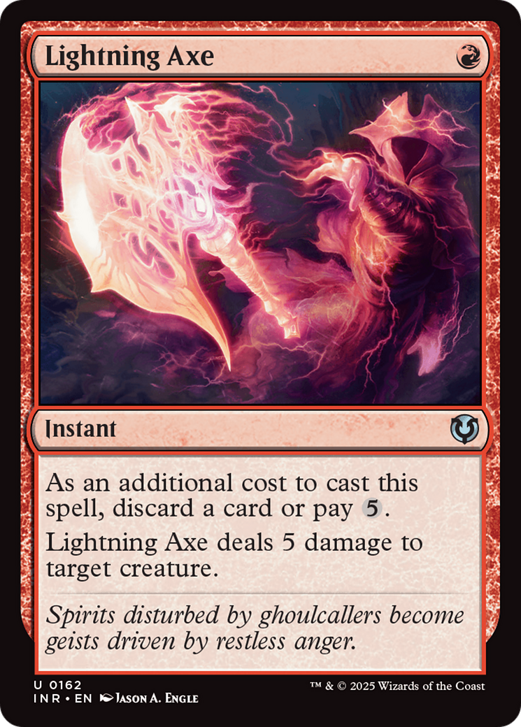 Lightning Axe (INR-162) (Foil)
