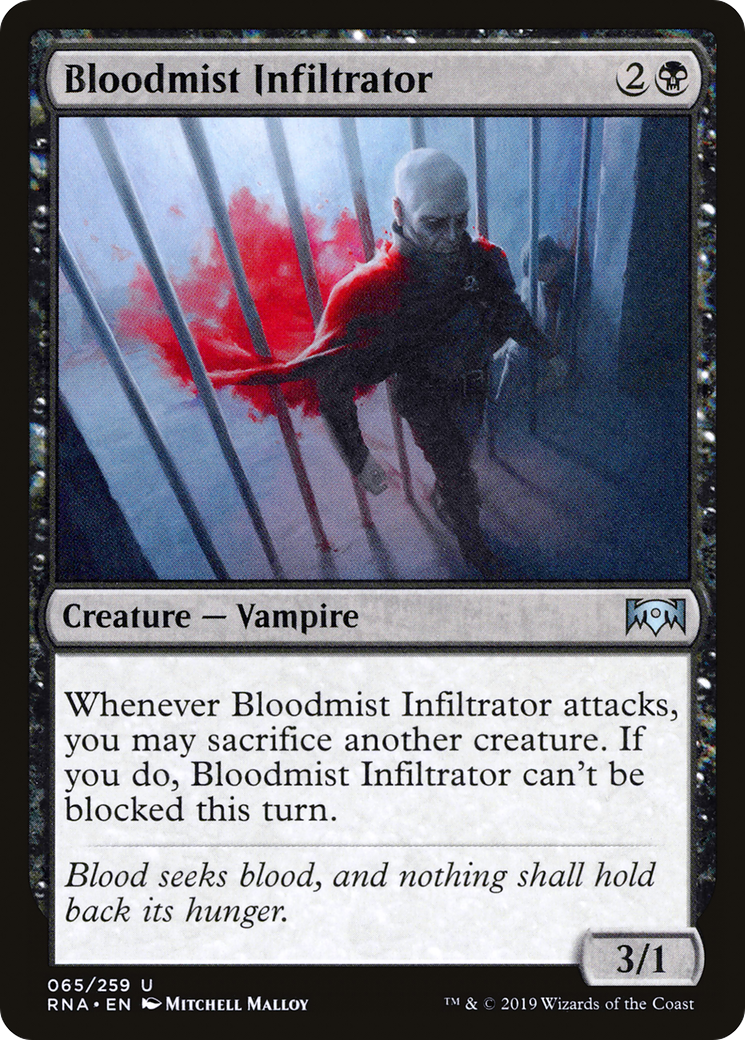 Bloodmist Infiltrator (RNA-065) (Foil)