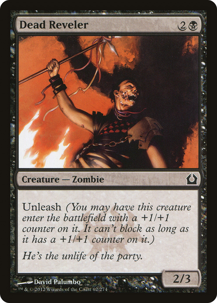 Dead Reveler (RTR-062) (Foil)