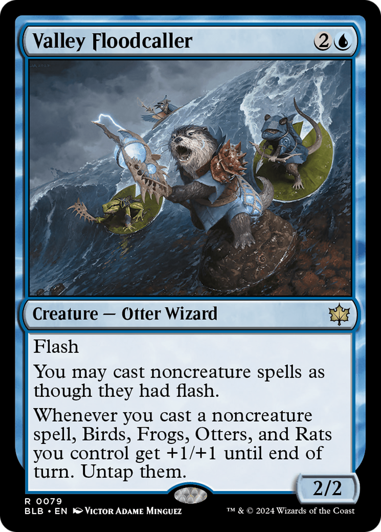 Valley Floodcaller (BLB-079) (Foil)