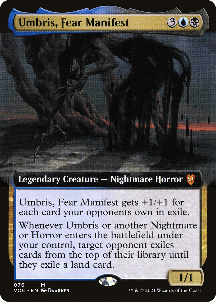 Umbris, Fear Manifest (VOC-076) (Extended Art)