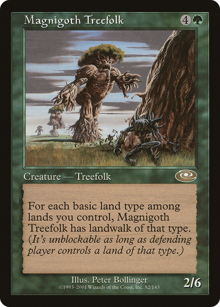 Magnigoth Treefolk (PLS-082) (Foil)