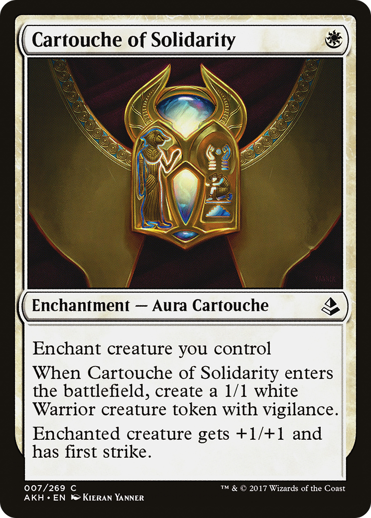Cartouche of Solidarity (AKH-007) (Foil)