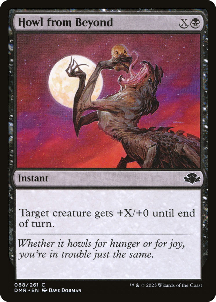 Howl from Beyond (DMR-088) (Foil)