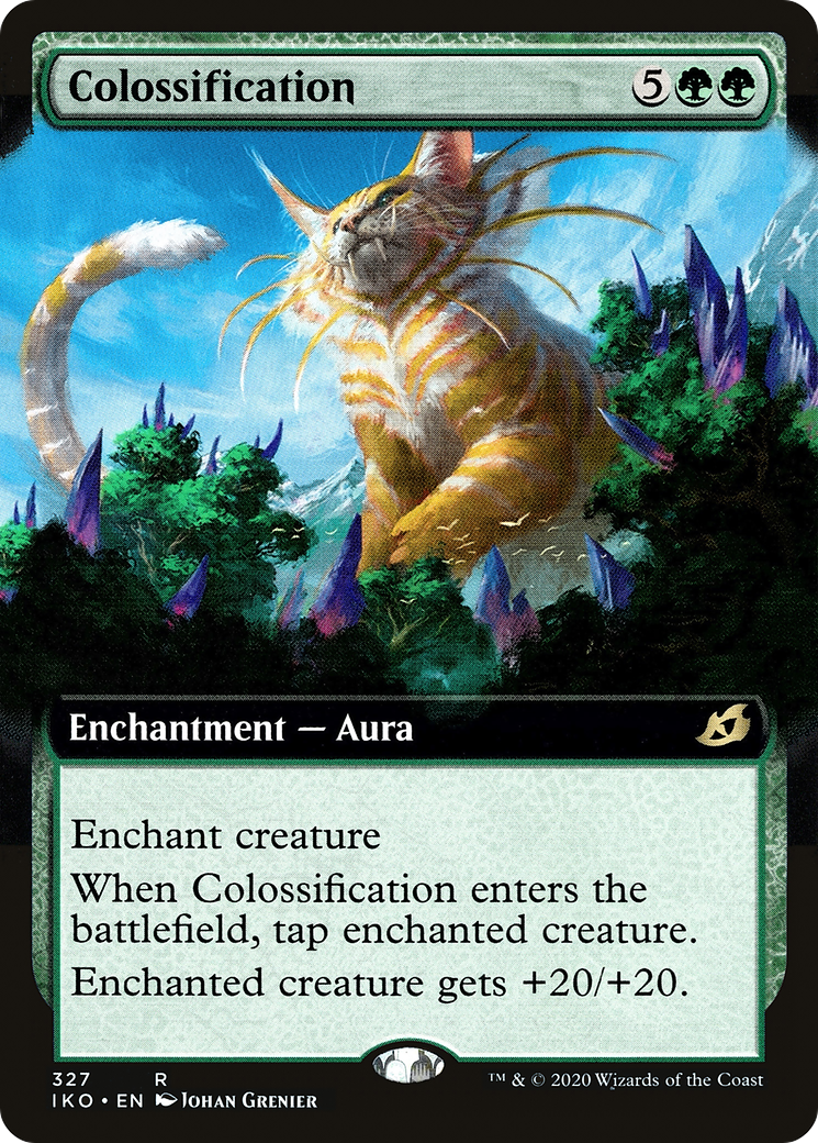 Colossification (IKO-327) (Extended Art) (Foil)